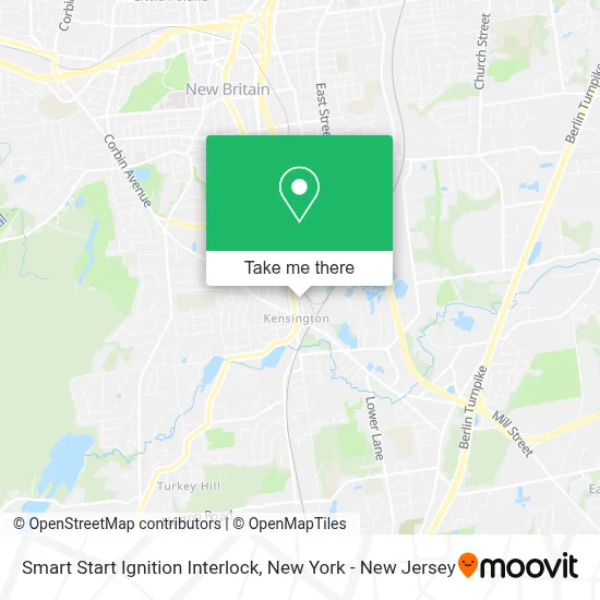 Smart Start Ignition Interlock map