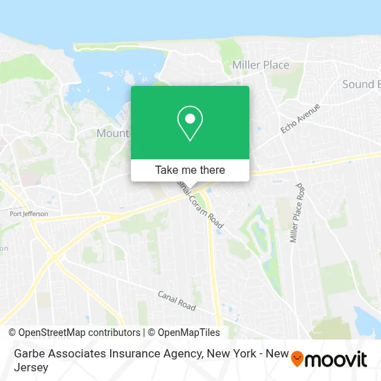 Garbe Associates Insurance Agency map