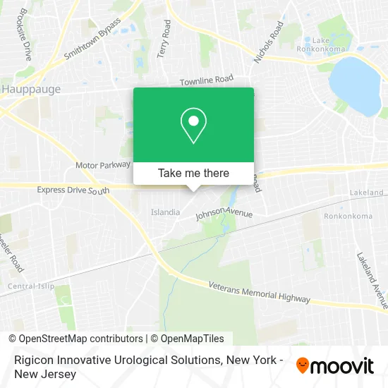 Rigicon Innovative Urological Solutions map