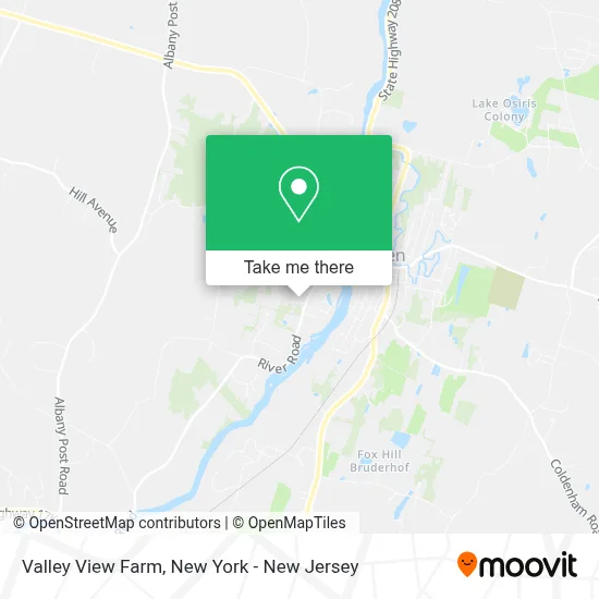 Valley View Farm map