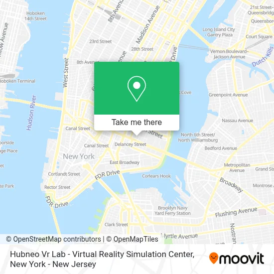 Hubneo Vr Lab - Virtual Reality Simulation Center map