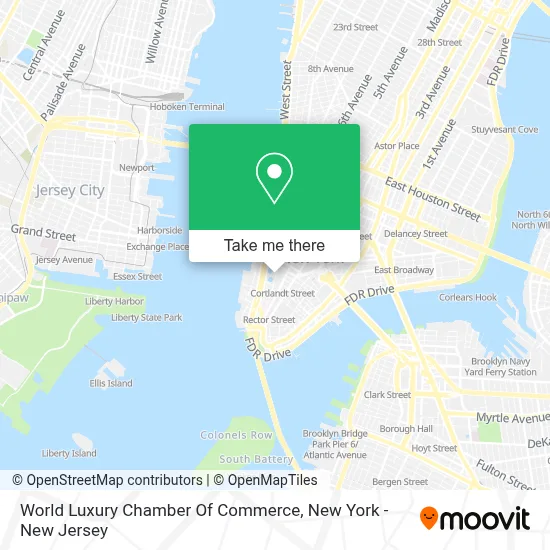 World Luxury Chamber Of Commerce map