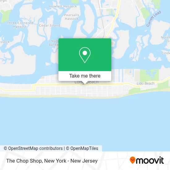 The Chop Shop map