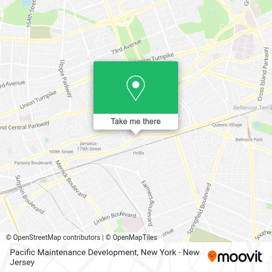 Pacific Maintenance Development map