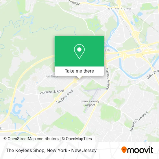 The Keyless Shop map