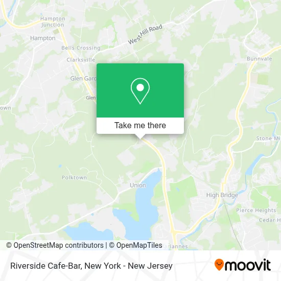 Riverside Cafe-Bar map