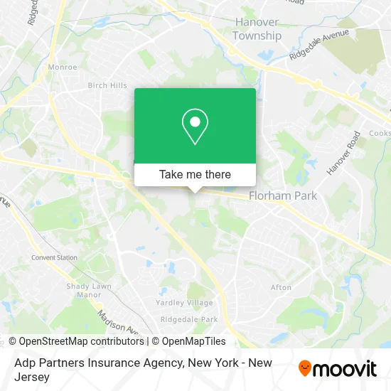 Adp Partners Insurance Agency map