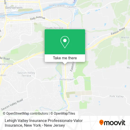 Lehigh Valley Insurance Professionals-Valor Insurance map