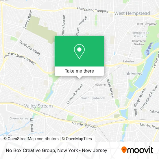 No Box Creative Group map
