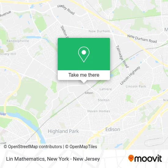 Lin Mathematics map