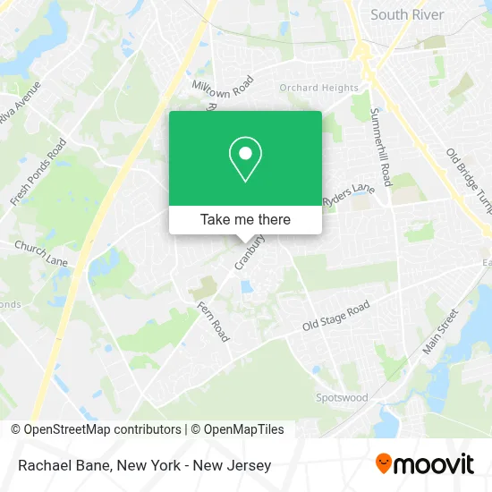 Rachael Bane map