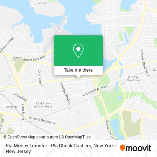 Ria Money Transfer - Pls Check Cashers map
