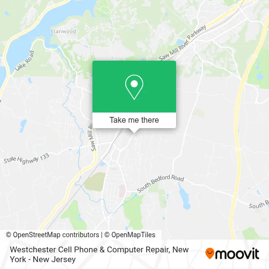 Westchester Cell Phone & Computer Repair map