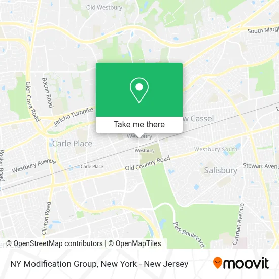 NY Modification Group map