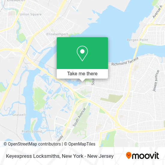 Keyexpress Locksmiths map