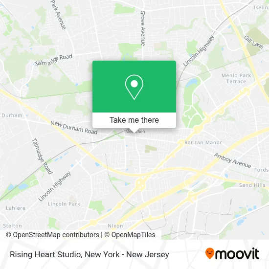 Rising Heart Studio map
