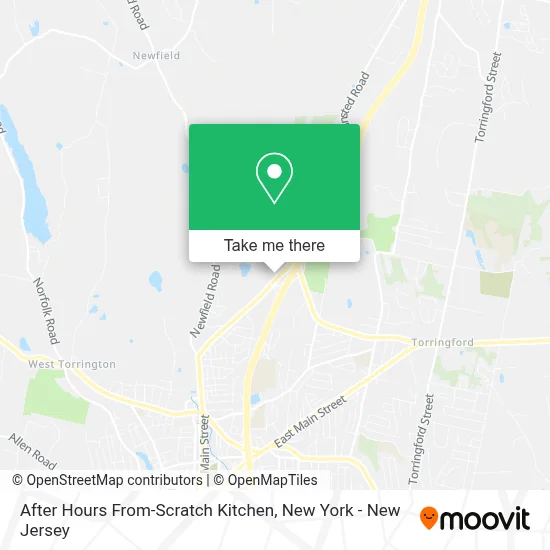 After Hours From-Scratch Kitchen map