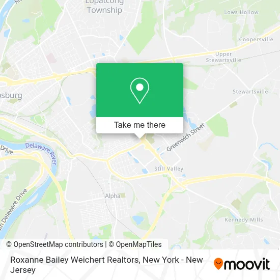 Roxanne Bailey Weichert Realtors map