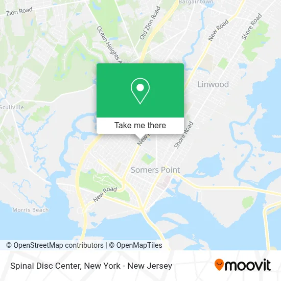 Spinal Disc Center map