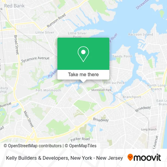 Kelly Builders & Developers map