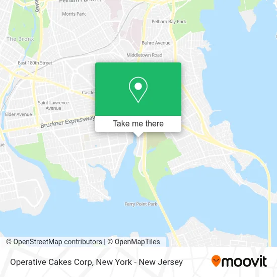 Operative Cakes Corp map