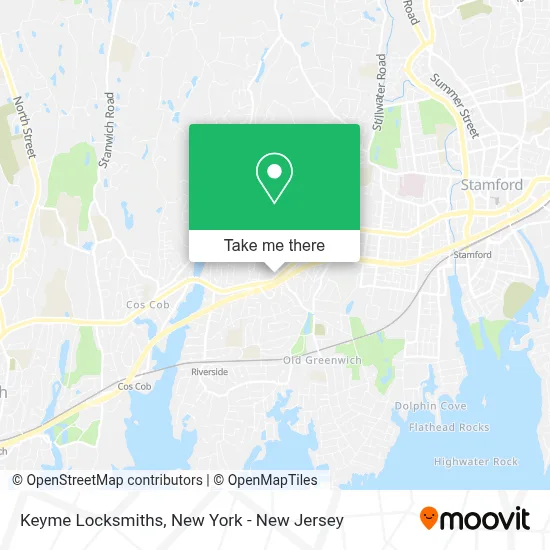 Keyme Locksmiths map