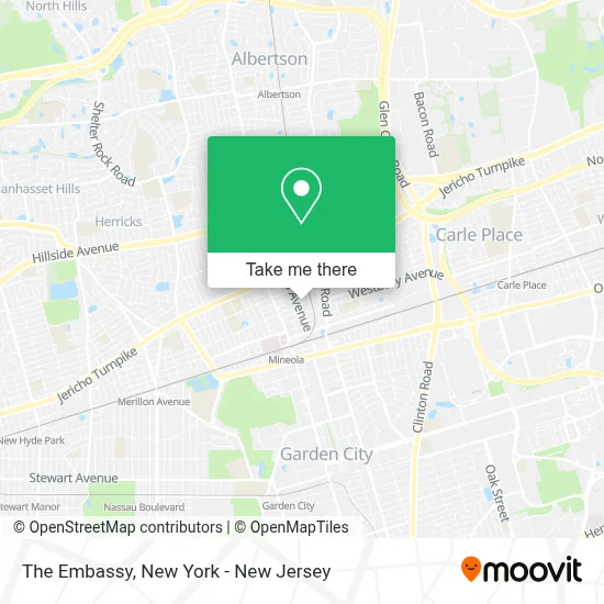 The Embassy map