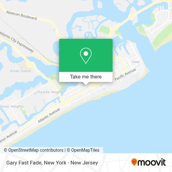 Gary Fast Fade map
