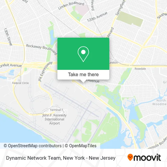 Dynamic Network Team map