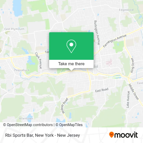 Rbi Sports Bar map