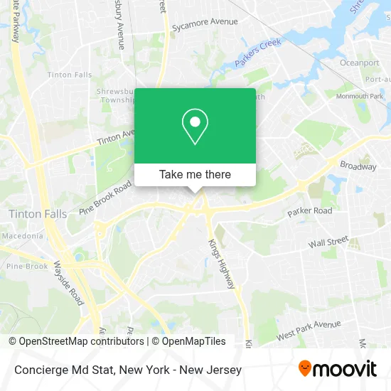 Concierge Md Stat map