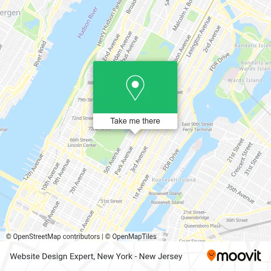 Website Design Expert map