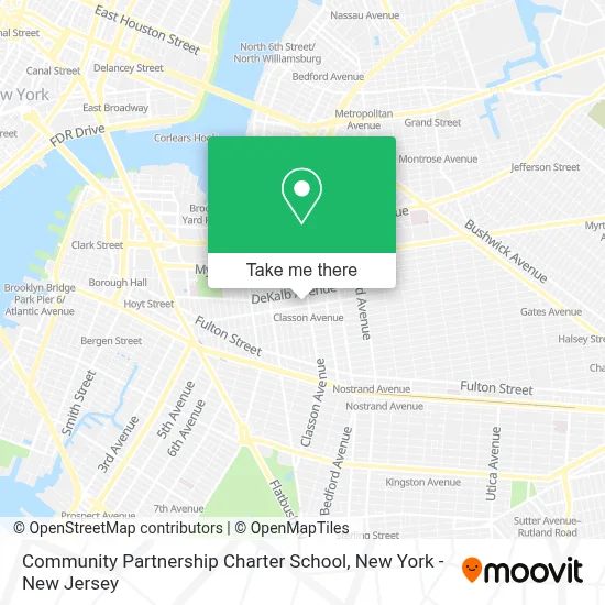 Community Partnership Charter School map