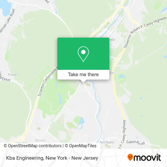 Kba Engineering map
