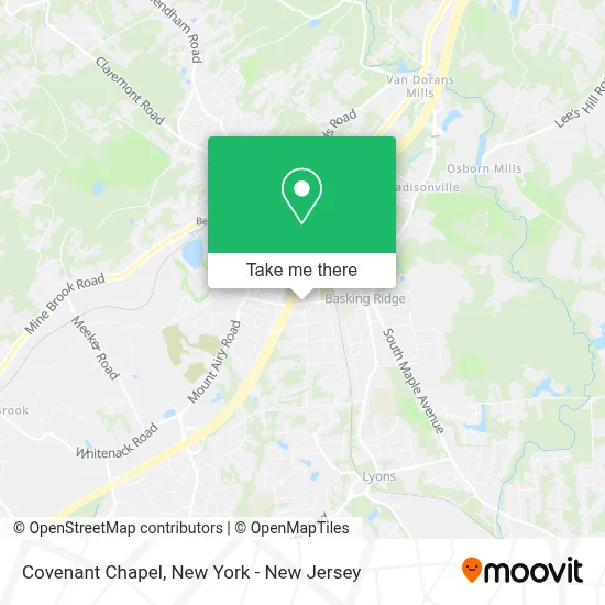 Covenant Chapel map