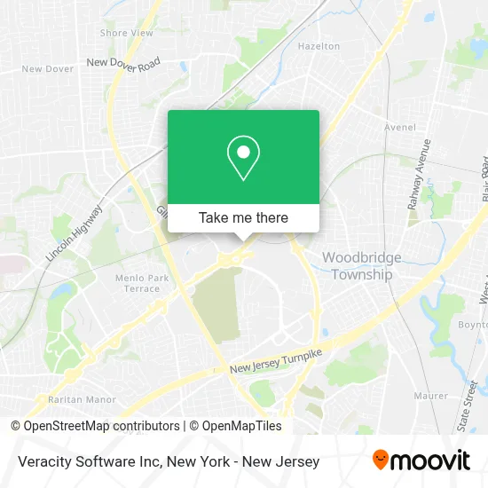 Veracity Software Inc map