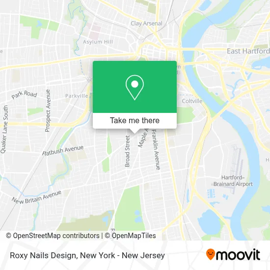 Roxy Nails Design map