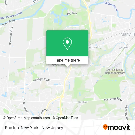 Rho Inc map