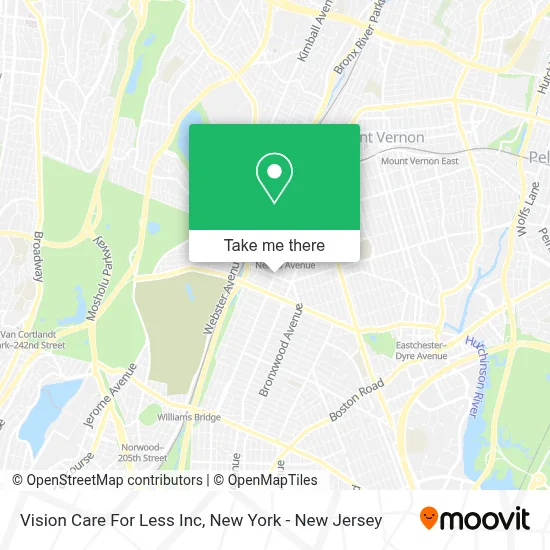 Vision Care For Less Inc map