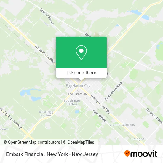 Embark Financial map