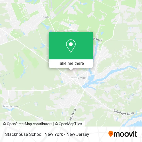 Stackhouse School map