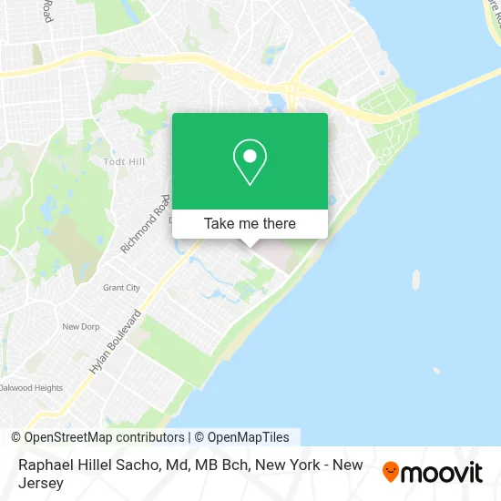 Raphael Hillel Sacho, Md, MB Bch map