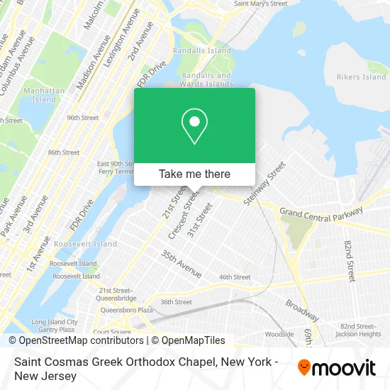 Saint Cosmas Greek Orthodox Chapel map