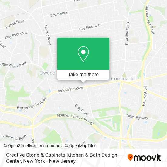 Creative Stone & Cabinets Kitchen & Bath Design Center map