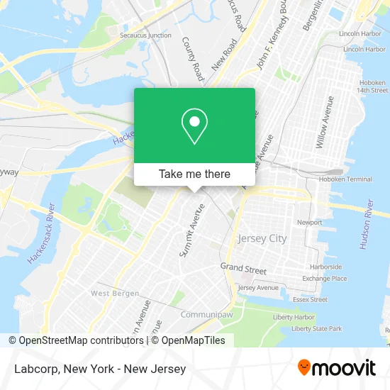 Labcorp map