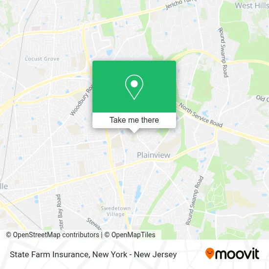 State Farm Insurance map