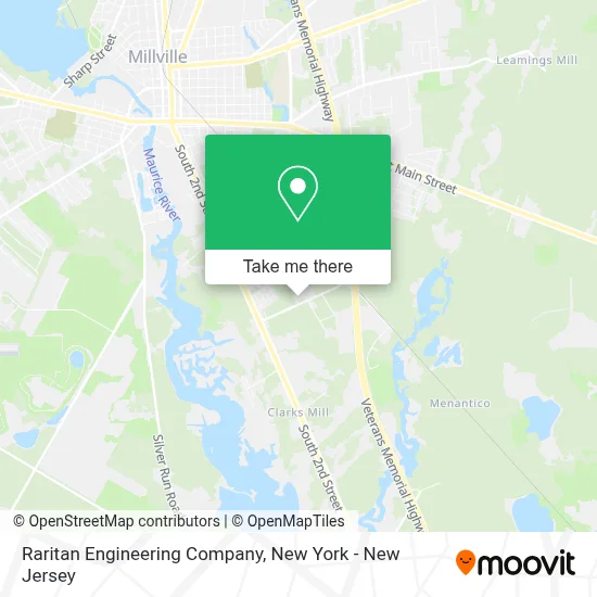 Raritan Engineering Company map