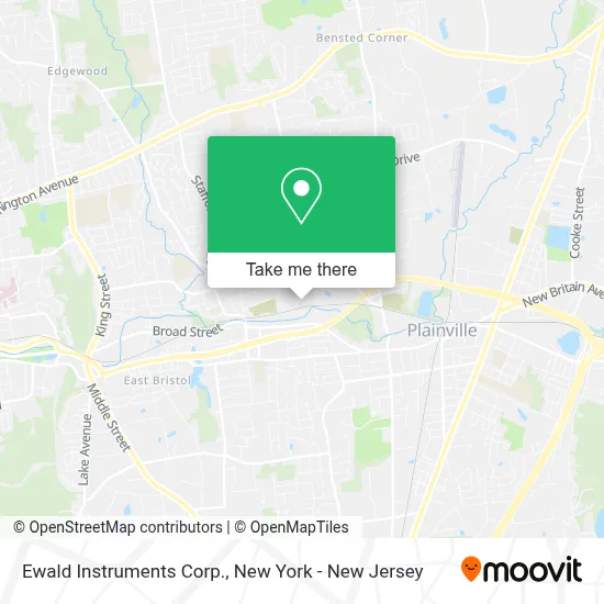 Ewald Instruments Corp. map