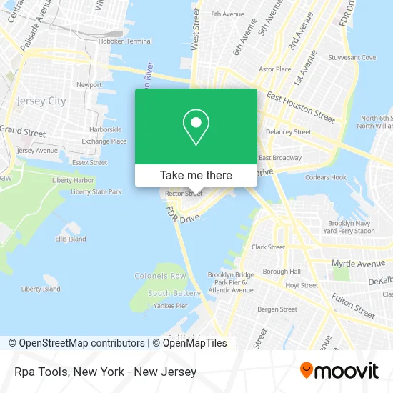 Rpa Tools map