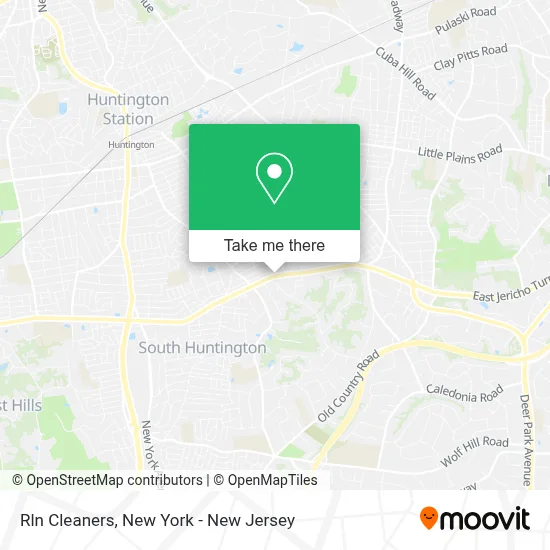 Rln Cleaners map